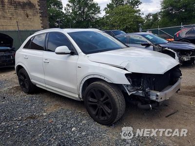 Czwarte zdjęcie samochodu z boku: 2018 AUDI Q3 PREMIUM PLUS VIN:WA1JCCFS0JR003722 - miniatura