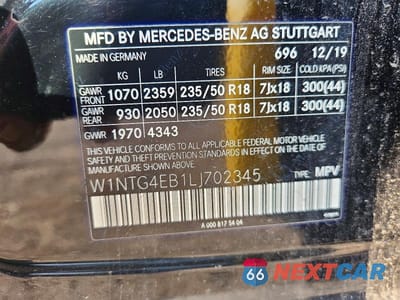 Zdjęcie 13 z 13 samochodu: 2020 MERCEDES-BENZ GLA 250 VIN:W1NTG4EB1LJ702345 - miniatura