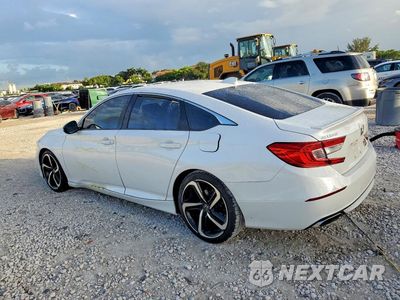 Drugie zdjęcie samochodu z przodu: 2019 HONDA ACCORD SPORT VIN:1HGCV1F30KA159556 - miniatura