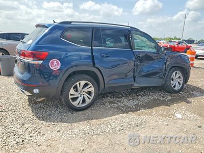 Trzecie zdjęcie samochodu z tyłu: 2022 VOLKSWAGEN ATLAS SE VIN:1V2HR2CAXNC539187 - miniatura