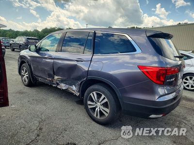 Drugie zdjęcie samochodu z przodu: 2017 HONDA PILOT EXL VIN:5FNYF6H55HB046781 - miniatura