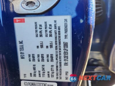 Zdjęcie 12 z 12 samochodu: 2018 TESLA MODEL 3 VIN:5YJ3E1EB1JF133867 - miniatura