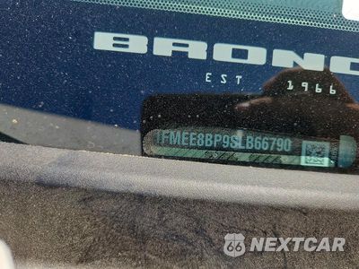 Zdjęcie 13 z 13 samochodu: 2025 FORD BRONCO OUTER BANKS VIN:1FMEE8BP9SLB66790 - miniatura