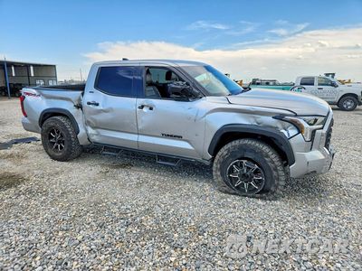 Czwarte zdjęcie samochodu z boku: 2023 TOYOTA TUNDRA SR5 VIN:5TFLA5DB5PX099855 - miniatura