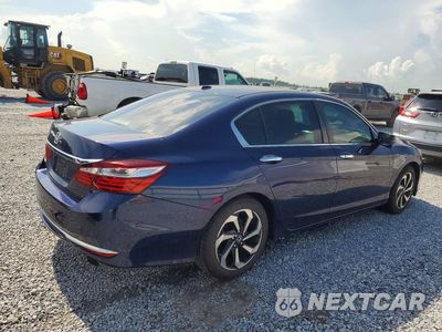Trzecie zdjęcie samochodu z tyłu: 2017 HONDA ACCORD EX VIN:1HGCR2F05HA039700 - miniatura