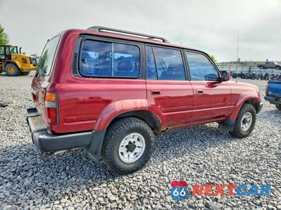 Trzecie zdjęcie samochodu z tyłu: 1991 TOYOTA LAND CRUISER FJ80 VIN:JT3FJ80W1M0012632 - miniatura