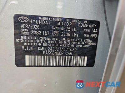 Zdjęcie 12 z 12 samochodu: 2026 HYUNDAI SONATA HYBRID BLUE VIN:KMHL24JJ2TA171039 - miniatura