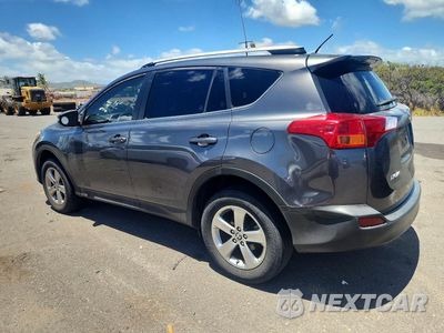 Drugie zdjęcie samochodu z przodu: 2015 TOYOTA RAV4 XLE VIN:JTMWFREV0FJ028515 - miniatura