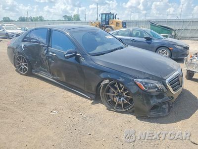 Czwarte zdjęcie samochodu z boku: 2019 MERCEDES-BENZ S 560 4MATIC VIN:WDDUG8GB7KA462402 - miniatura