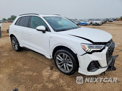 Czwarte zdjęcie samochodu z boku: 2025 AUDI Q3 PREMIUM S LINE 45 VIN:WA1DECF32S1039881 - miniatura