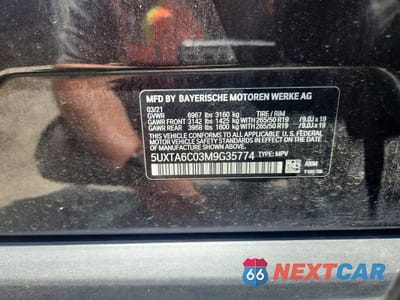 Zdjęcie 13 z 13 samochodu: 2021 BMW X5 XDRIVE45E VIN:5UXTA6C03M9G35774 - miniatura