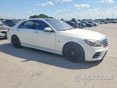 Czwarte zdjęcie samochodu z boku: 2019 MERCEDES-BENZ S S560E VIN:WDDUG7DB3KA476831 - miniatura