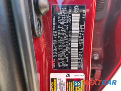 Zdjęcie 13 z 13 samochodu: 2018 TOYOTA CAMRY HYBRID SE VIN:4T1B21HK3JU506670 - miniatura