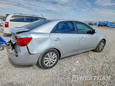 Trzecie zdjęcie samochodu z tyłu: 2013 KIA FORTE EX VIN:KNAFU4A2XD5658002 - miniatura