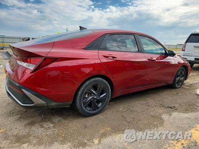 Trzecie zdjęcie samochodu z tyłu: 2024 HYUNDAI ELANTRA SEL VIN:KMHLM4DG8RU672874 - miniatura