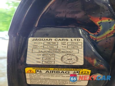 Zdjęcie 12 z 12 samochodu: 1998 JAGUAR VANDENPLAS VIN:SAJKN6246WC853007 - miniatura