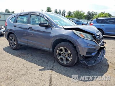 Czwarte zdjęcie samochodu z boku: 2016 HONDA CR-V LX VIN:5J6RM4H3XGL125429 - miniatura