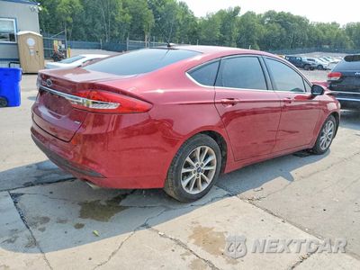 Trzecie zdjęcie samochodu z tyłu: 2017 FORD FUSION SE VIN:3FA6P0H73HR401485 - miniatura