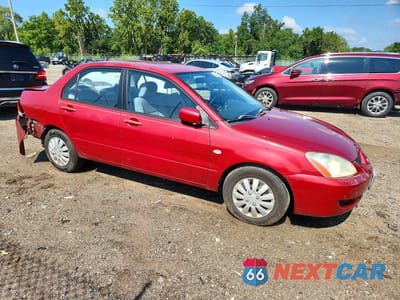 Czwarte zdjęcie samochodu z boku: 2005 MITSUBISHI LANCER ES VIN:JA3AJ26E95U004157 - miniatura