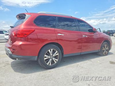 Trzecie zdjęcie samochodu z tyłu: 2017 NISSAN PATHFINDER SV VIN:5N1DR2MN1HC672583 - miniatura