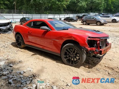 Czwarte zdjęcie samochodu z boku: 2013 CHEVROLET CAMARO VIN:2G1FL1EP8D9806766 - miniatura