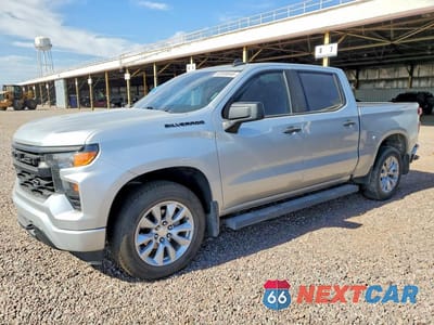 2022 CHEVROLET SILVERADO K1500 CUSTOM 1GCPDBEKXNZ509122 - główne zdjęcie licytacji z USA - miniatura