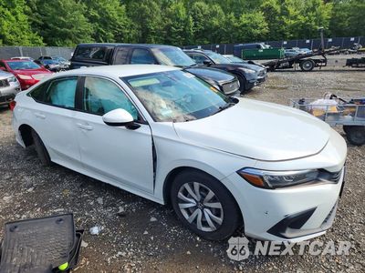 Czwarte zdjęcie samochodu z boku: 2022 HONDA CIVIC LX VIN:2HGFE2F26NH510020 - miniatura