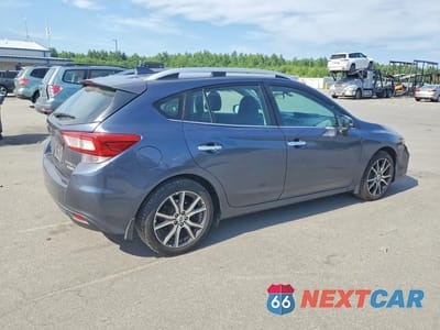 Trzecie zdjęcie samochodu z tyłu: 2017 SUBARU IMPREZA LIMITED VIN:4S3GTAU67H3736213 - miniatura