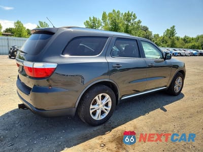 Trzecie zdjęcie samochodu z tyłu: 2011 DODGE DURANGO EXPRESS VIN:1D4RE2GGXBC631172 - miniatura