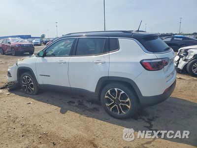 Drugie zdjęcie samochodu z przodu: 2022 JEEP COMPASS LIMITED VIN:3C4NJDCB3NT160763 - miniatura