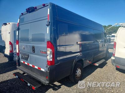 Trzecie zdjęcie samochodu z tyłu: 2019 RAM PROMASTER 3500 DELIVERY VAN VIN:3C6URVJG7KE556338 - miniatura