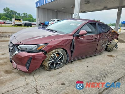 2025 NISSAN SENTRA SV 3N1AB8CV8SY319467 - główne zdjęcie licytacji z USA - miniatura