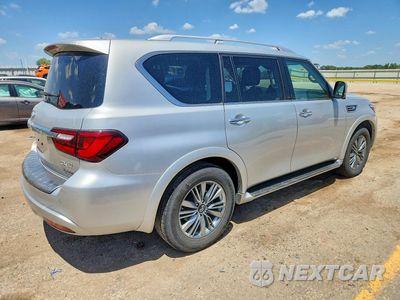 Trzecie zdjęcie samochodu z tyłu: 2022 INFINITI QX80 LUXE VIN:JN8AZ2AE6N9291269 - miniatura