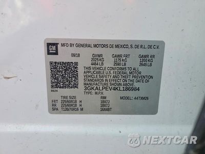 Zdjęcie 13 z 13 samochodu: 2019 GMC TERRAIN SLT VIN:3GKALPEV4KL186984 - miniatura