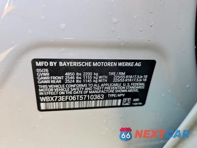 Zdjęcie 13 z 13 samochodu: 2026 BMW X1 XDRIVE28I VIN:WBX73EF06T5710363 - miniatura