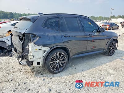 Trzecie zdjęcie samochodu z tyłu: 2022 BMW X3 SDRIVE30I VIN:5UX43DP0XN9L32177 - miniatura