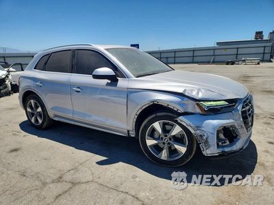 Czwarte zdjęcie samochodu z boku: 2022 AUDI Q5 PREMIUM PLUS 40 VIN:WA1BBAFY4N2117351 - miniatura