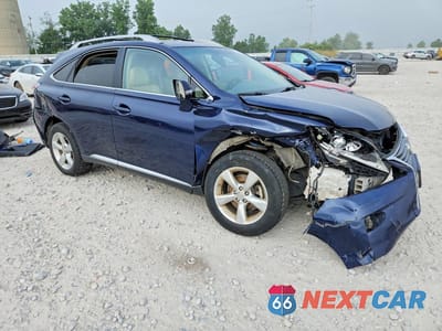 Czwarte zdjęcie samochodu z boku: 2014 LEXUS RX 350 BASE VIN:JTJBK1BA5E2461315 - miniatura