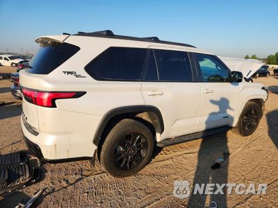 Trzecie zdjęcie samochodu z tyłu: 2025 TOYOTA SEQUOIA LIMITED VIN:7SVAAABAXSX051180 - miniatura