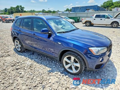 Czwarte zdjęcie samochodu z boku: 2017 BMW X3 XDRIVE28I VIN:5UXWX9C5XH0D98607 - miniatura