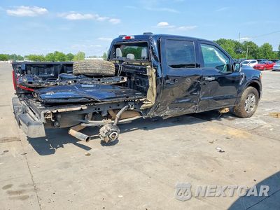 Trzecie zdjęcie samochodu z tyłu: 2022 FORD F150 SUPERCREW VIN:1FTFW1E86NFA12400 - miniatura