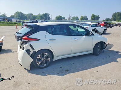 Trzecie zdjęcie samochodu z tyłu: 2022 NISSAN LEAF SL PLUS VIN:1N4BZ1DV9NC558550 - miniatura