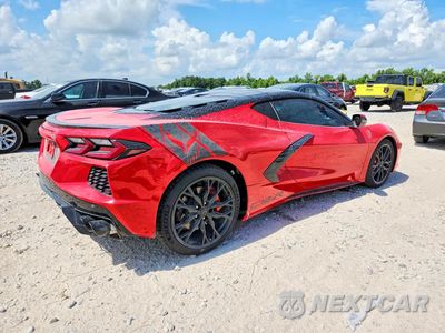 Trzecie zdjęcie samochodu z tyłu: 2024 CHEVROLET CORVETTE STINGRAY 1LT VIN:1G1YA2D40R5116347 - miniatura
