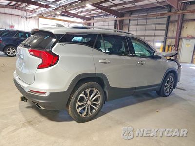 Trzecie zdjęcie samochodu z tyłu: 2018 GMC TERRAIN SLT VIN:3GKALPEXXJL142164 - miniatura