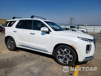Czwarte zdjęcie samochodu z boku: 2021 HYUNDAI PALISADE CALLIGRAPHY VIN:KM8R7DHE8MU312992 - miniatura