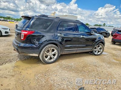 Trzecie zdjęcie samochodu z tyłu: 2014 FORD EXPLORER LIMITED VIN:1FM5K7F8XEGC01758 - miniatura