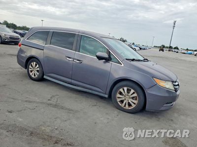 Czwarte zdjęcie samochodu z boku: 2015 HONDA ODYSSEY EXL VIN:5FNRL5H61FB077796 - miniatura