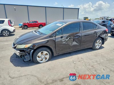 2014 HONDA CIVIC LX 2HGFB2F56EH555199 - główne zdjęcie licytacji z USA - miniatura