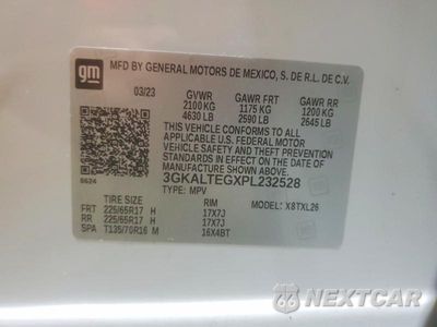 Zdjęcie 13 z 13 samochodu: 2023 GMC TERRAIN SLE VIN:3GKALTEGXPL232528 - miniatura