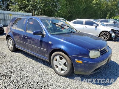 Czwarte zdjęcie samochodu z boku: 2002 VOLKSWAGEN GOLF GLS VIN:9BWGB61J124071356 - miniatura